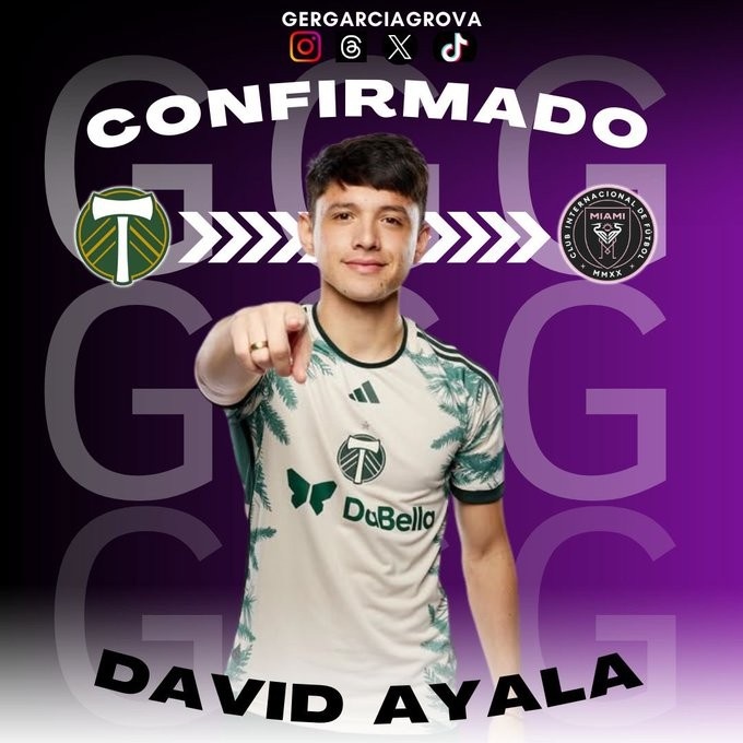 开云移动端-记者：迈阿密国际即将签下23岁阿根廷中场戴维·阿亚拉